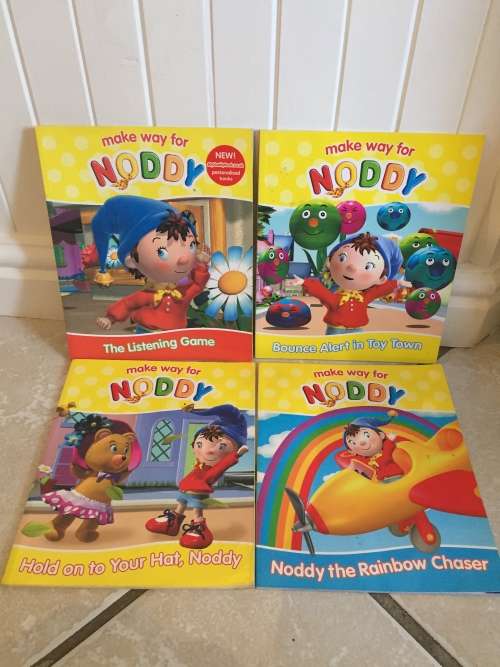 NODDY book lot of 4 here come see Noddy series books.