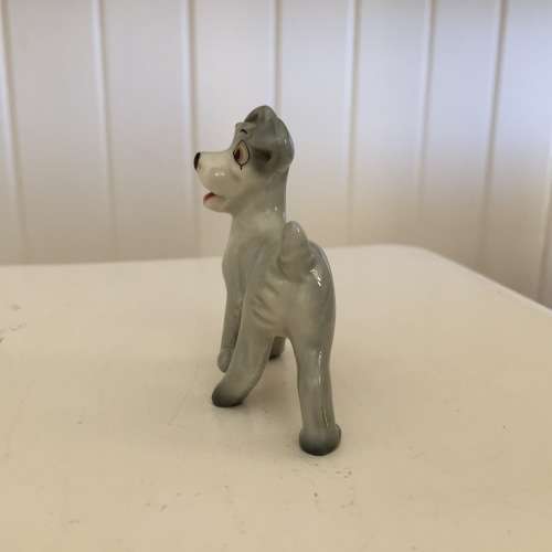 TWO Vintage WADE DISNEY FIGURES of LADY and the TRAMP - 1950s to 1980s - Wade England