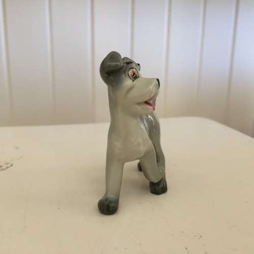 TWO Vintage WADE DISNEY FIGURES of LADY and the TRAMP - 1950s to 1980s - Wade England