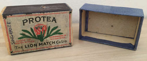 The Lion Match Co Ltd PROTEA MATCHES MATCHBOX - 1940s