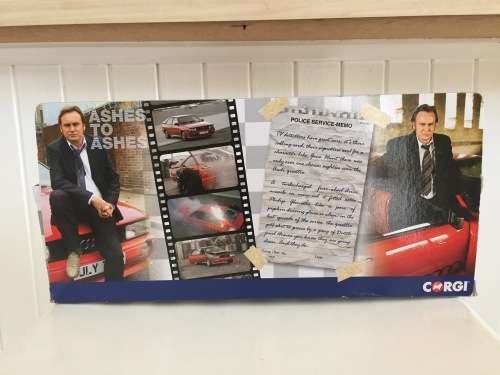 CORGI CC02799 BBC ASHES TO ASHES DCI Gene Hunt's Audi Quattro & Police Ford Granada 2.8 mint in box