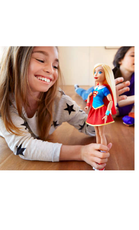 DC Super Hero Girls Supergirl 12" 30cm Action Figure Doll - MATTEL toys 2017