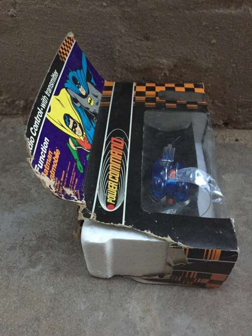 BATMAN 1960s TV SHOW BATMOBILE Remote Control car Azrak Hamway toys 1977 George Barris design