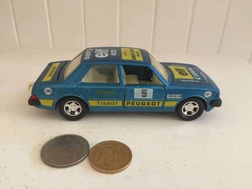 Peugeot 305 Rally car MATCHBOX Super Kings K-84 Toys 1981