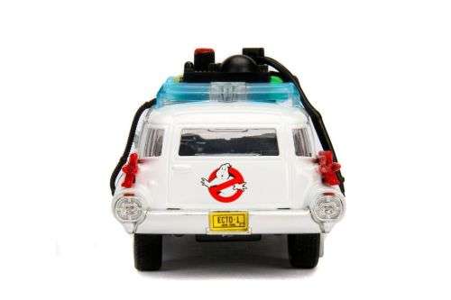 Jada Toys Hollywood Rides GHOSTBUSTERS ECTO 1 car - 1984 era 1:32 Scale