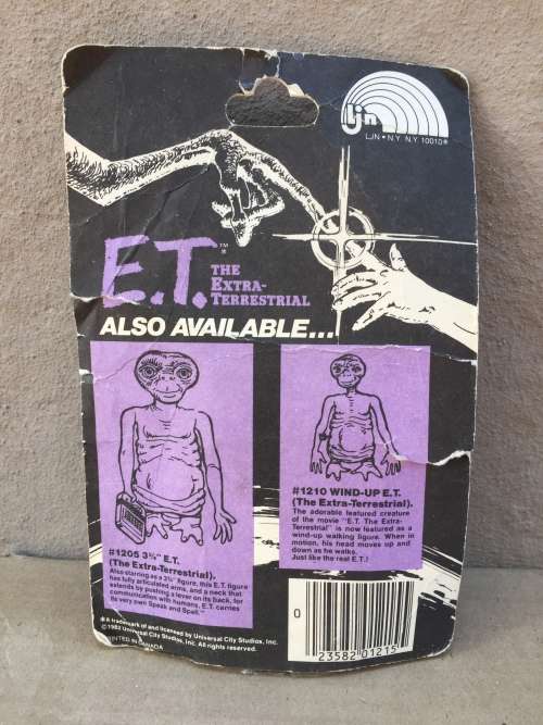 ET E.T. the Extra-Terrestrial (1982) small size Action figure by LJN Toys 1983