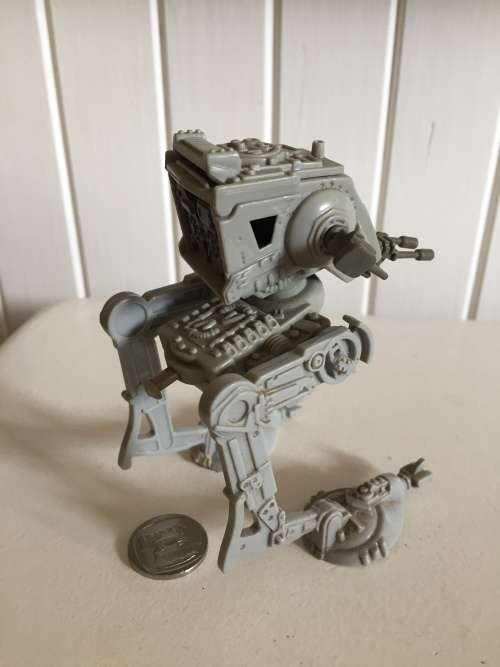 STAR WARS Mini ATST imperial walker KFC 1995 Star Wars trilogy promo premiums - RSA and Aus excl
