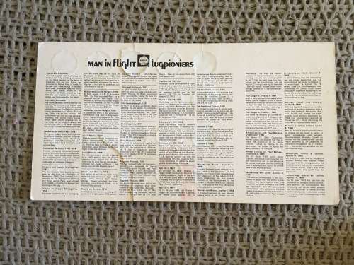 SHELL OIL Man in Flight Leaflet & tokens - South Africa 1970s 100% complete