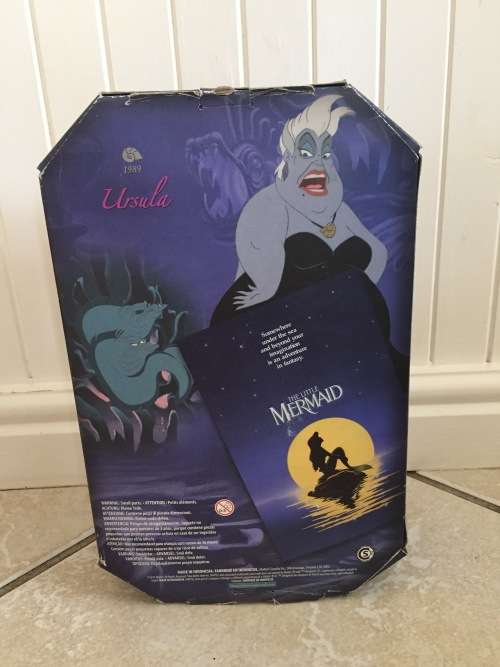 Disney Classic Collection URSULA DOLL The Little Mermaid - Mint in box