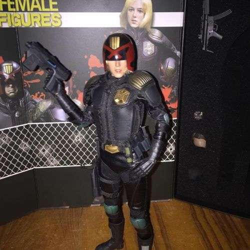 1/6 Art Figures JUDGE DREDD and ANDERSON Movie figure collection