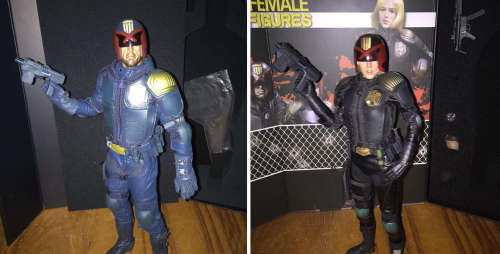 1/6 Art Figures JUDGE DREDD and ANDERSON Movie figure collection