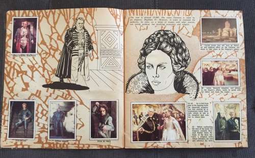 DUNE THE MOVIE 100% complete Sticker Album by PANINI 1984 RARE South Africa Issue