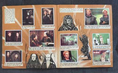 DUNE THE MOVIE 100% complete Sticker Album by PANINI 1984 RARE South Africa Issue