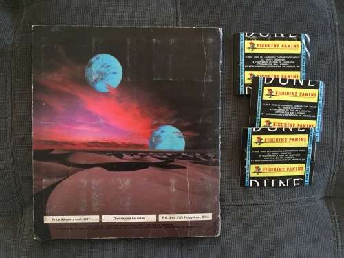 DUNE THE MOVIE 100% complete Sticker Album by PANINI 1984 RARE South Africa Issue
