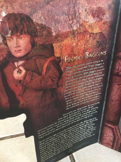 Sideshow Collectibles HOT TOYS LORD OF THE RINGS Frodo detailed 1 in 6 scale figure boxset