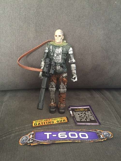 TERMINATOR SALVATION MOVIE 2009 T-600 DROID Action Figure