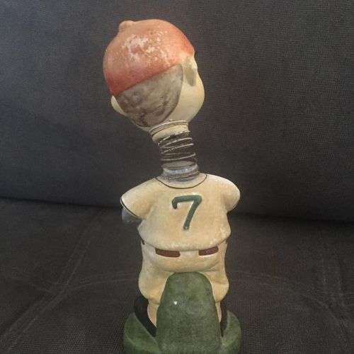 Vintage BASEBALL Player Bobble Head Figurine from Japan year 1948