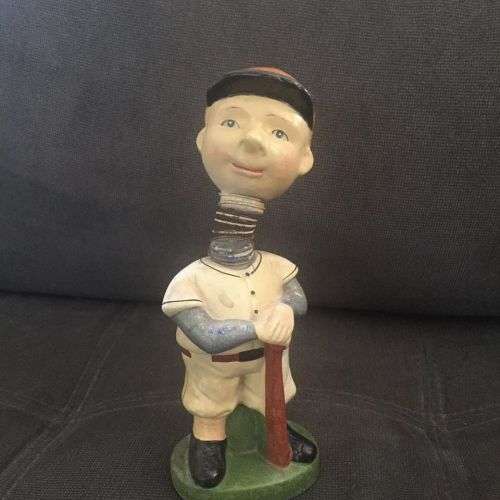 Vintage BASEBALL Player Bobble Head Figurine from Japan year 1948