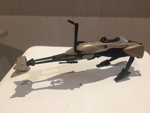 Vintage STAR WARS ENDOR Speeder Bike 1983 Kenner Toys
