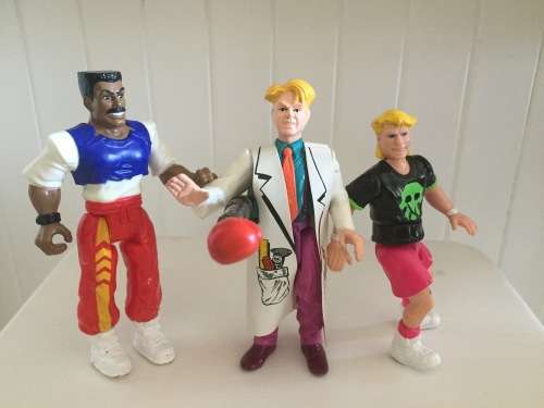The JAMES BOND junior animated show Action Figure collection 1990s Hasbro toys