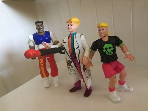 The JAMES BOND junior animated show Action Figure collection 1990s Hasbro toys