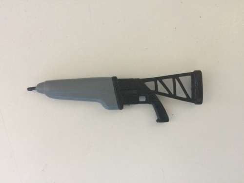 The rare RIFLE weapon accessory part for the rare SARDUAKAR WARRIOR action figure LJN toys 1984