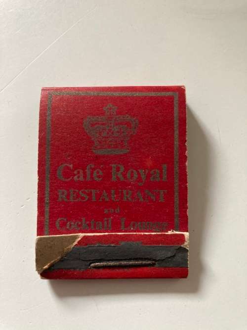 The Cape Royal Restaurant Klaasenbosch Cape 1960s era