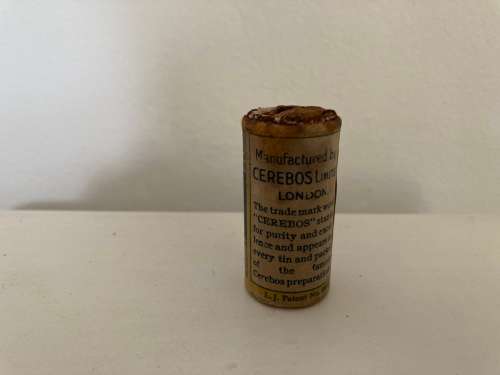 South African vintage 1940s 1950s Cerebos Salt mini Sample