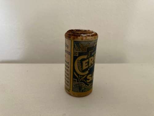 South African vintage 1940s 1950s Cerebos Salt mini Sample