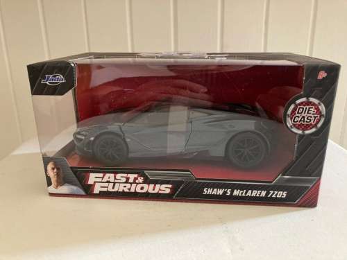 Jada toys FAST and Furious 1:32 Shaws Mcclaren mint in box