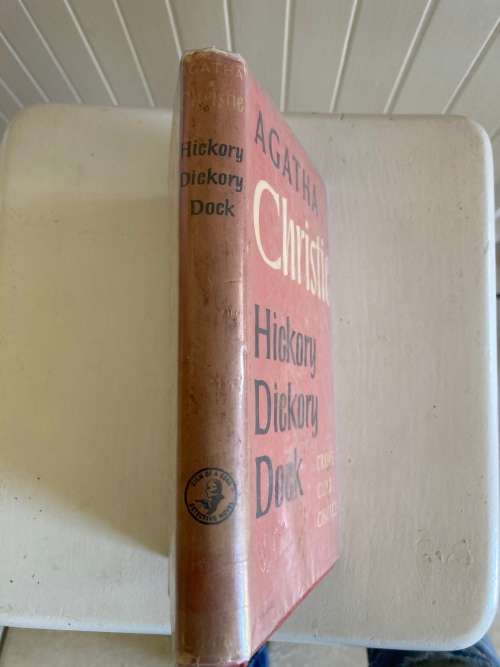 Agatha Christie Hickory Dickory Dock 1955 1st Edition with rare dust cover