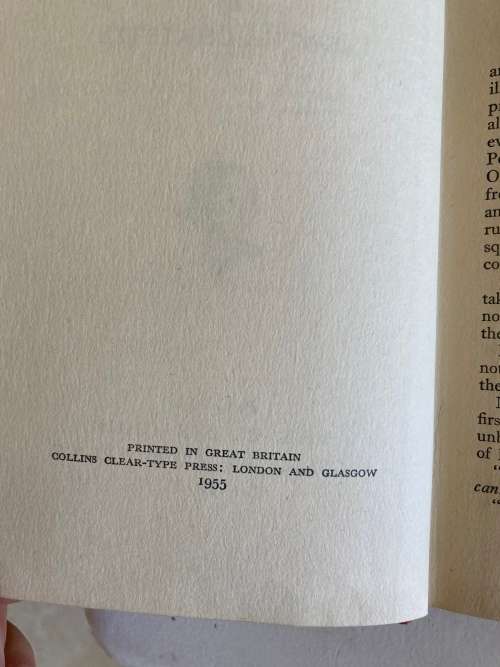 Agatha Christie Hickory Dickory Dock 1955 1st Edition with rare dust cover