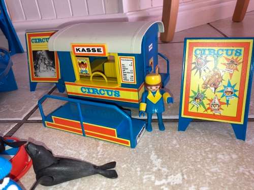 My vintage Circus Playmobil x 4 sets (made up of Four sets) early 1980s
