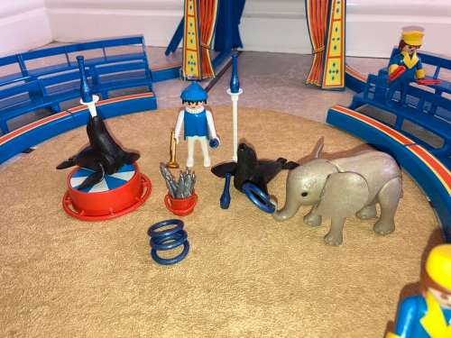 My vintage Circus Playmobil x 4 sets (made up of Four sets) early 1980s