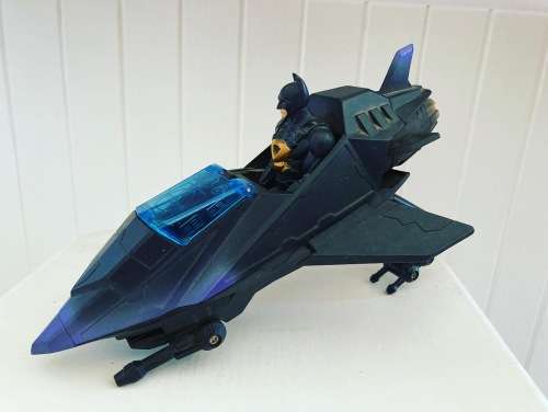 BATMAN Batjet Dark Knight Rises Toy by Mattel toys