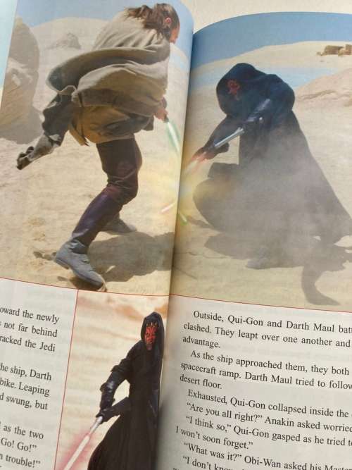 Star wars Episode 1 Story Book of the film