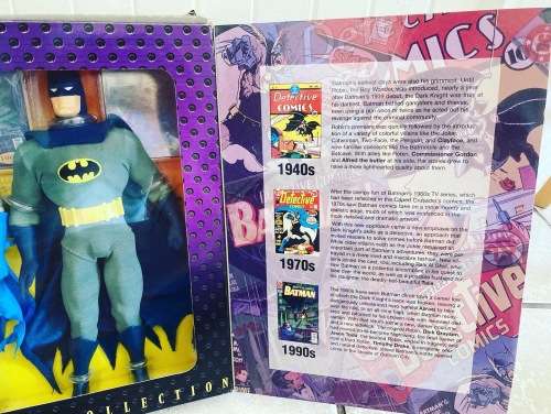 The HISTORY OF BATMAN Collection 12 inch 3 figure boxset - a 1995 FAO Schwarz US Store Exclusive