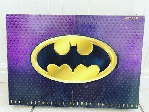 The HISTORY OF BATMAN Collection 12 inch 3 figure boxset - a 1995 FAO Schwarz US Store Exclusive