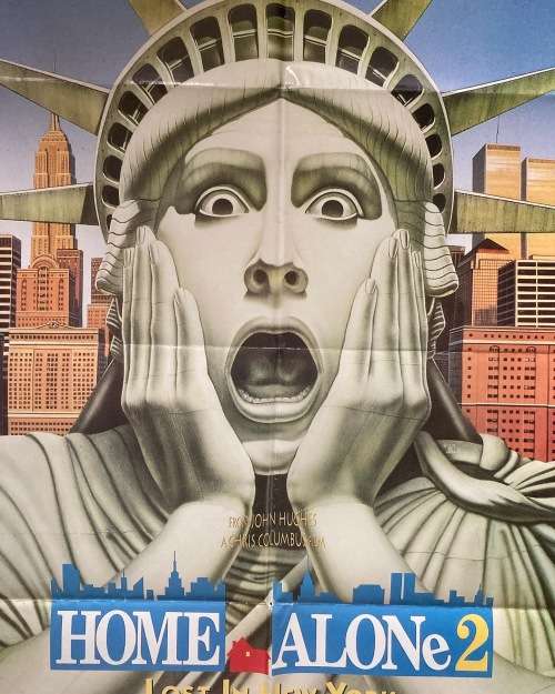 HOME ALONE 2 Lost in New York rarer TEASER One Sheet large movie poster 1992