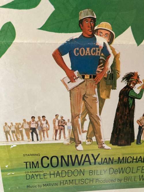 100% Original 1973 Walt Disney THE WORLDS GREATEST ATHLETE Movie Poster - USA print