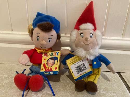 NODDY and BIG EARS plush toys 16cm tall - detailed outfit