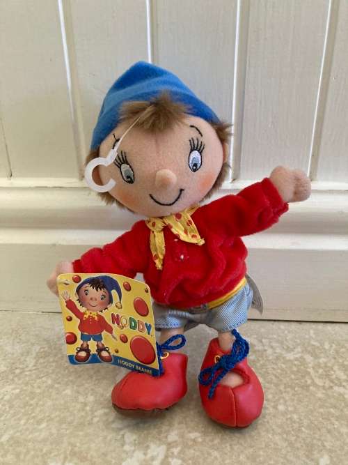 NODDY plush toy 16cm tall - detailed outfit