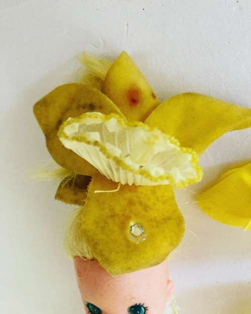 KENNER Toys Vintage 1984 ROSE PETAL PLACE Daffodil Doll