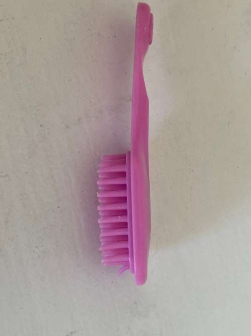 Vintage SNUGGLEBUMMS Pink Brush accessory part for a 1984 Playskool