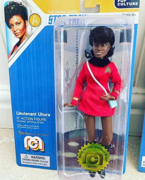 STAR TREK LT UHURA Original TV series action figure by Mego Toys - 2020