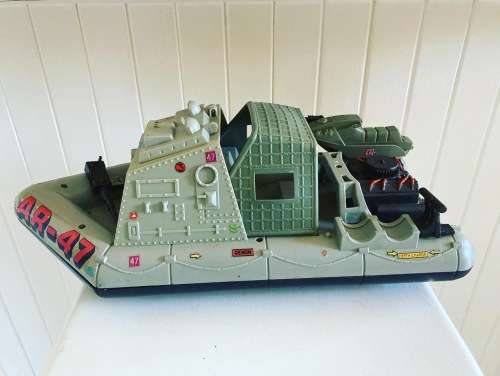 Gi Joe scale GUNG HO CORPS Pursuit Military Tactical Boat 1987 by Lanard Toys