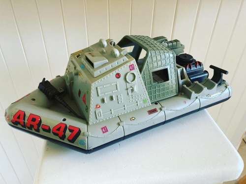 Gi Joe scale GUNG HO CORPS Pursuit Military Tactical Boat 1987 by Lanard Toys
