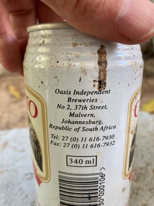 Late 1990s CHIKOTO Can - Oasis Independent Breweries