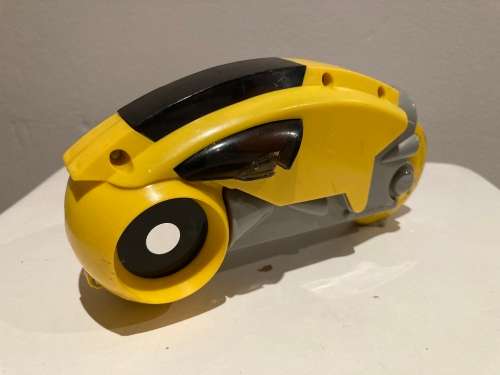 Disney TRON Yellow Light Cycle Toy vehicle by Tomy Toys Japan 1981
