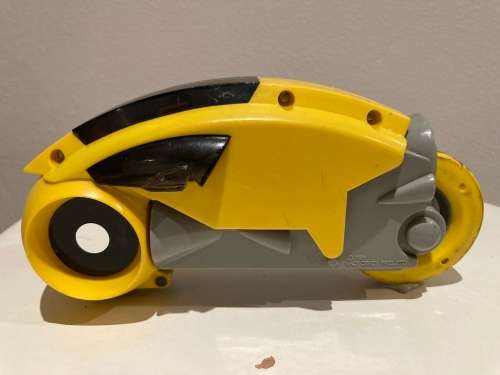 Disney TRON Yellow Light Cycle Toy vehicle by Tomy Toys Japan 1981